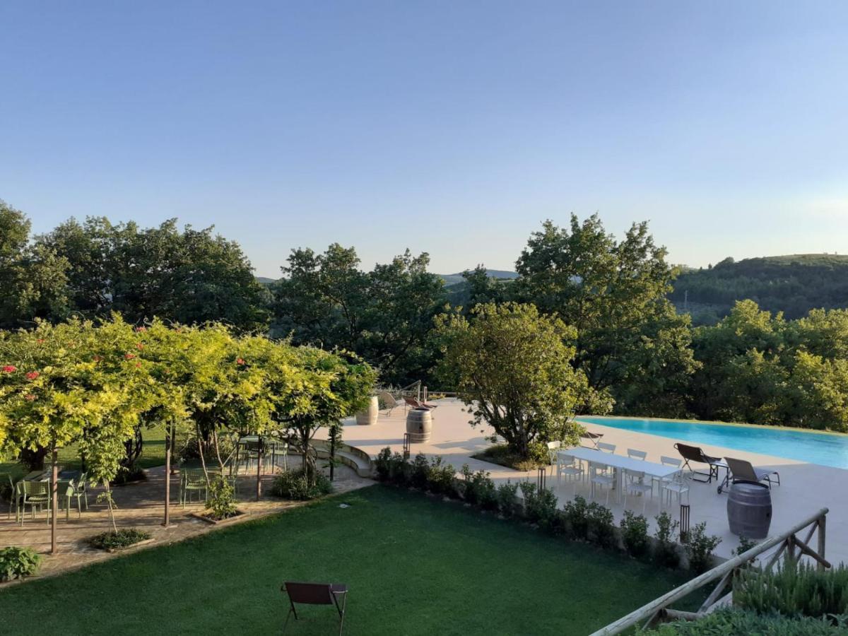 Agriturismo Fattoria Di Monticello San Venanzo Exteriér fotografie
